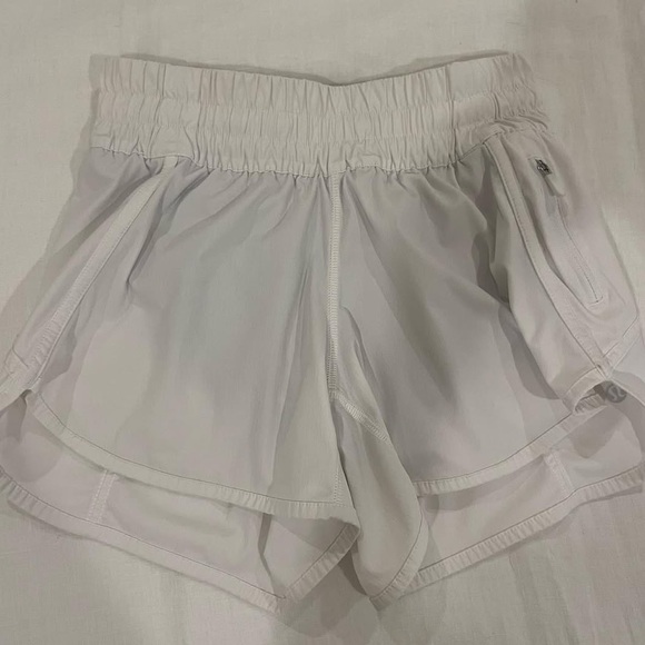 Lululemon Athletica Light Gray Athletic Shorts - Picture 1 of 2